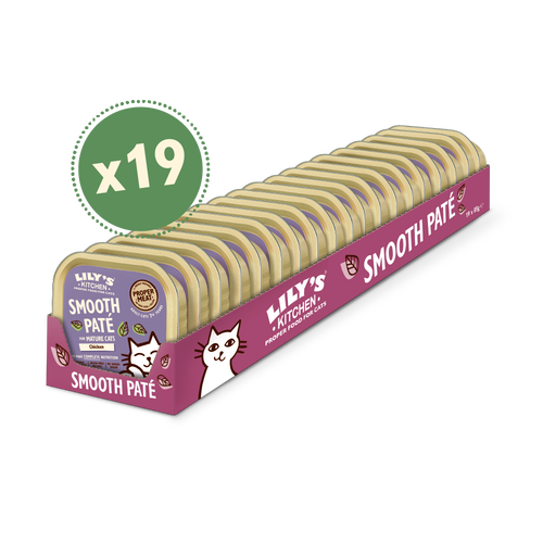 Lilys Kitchen Pet Food - MATURE CAT Chicken Pate CCM07 X 19 X 85g