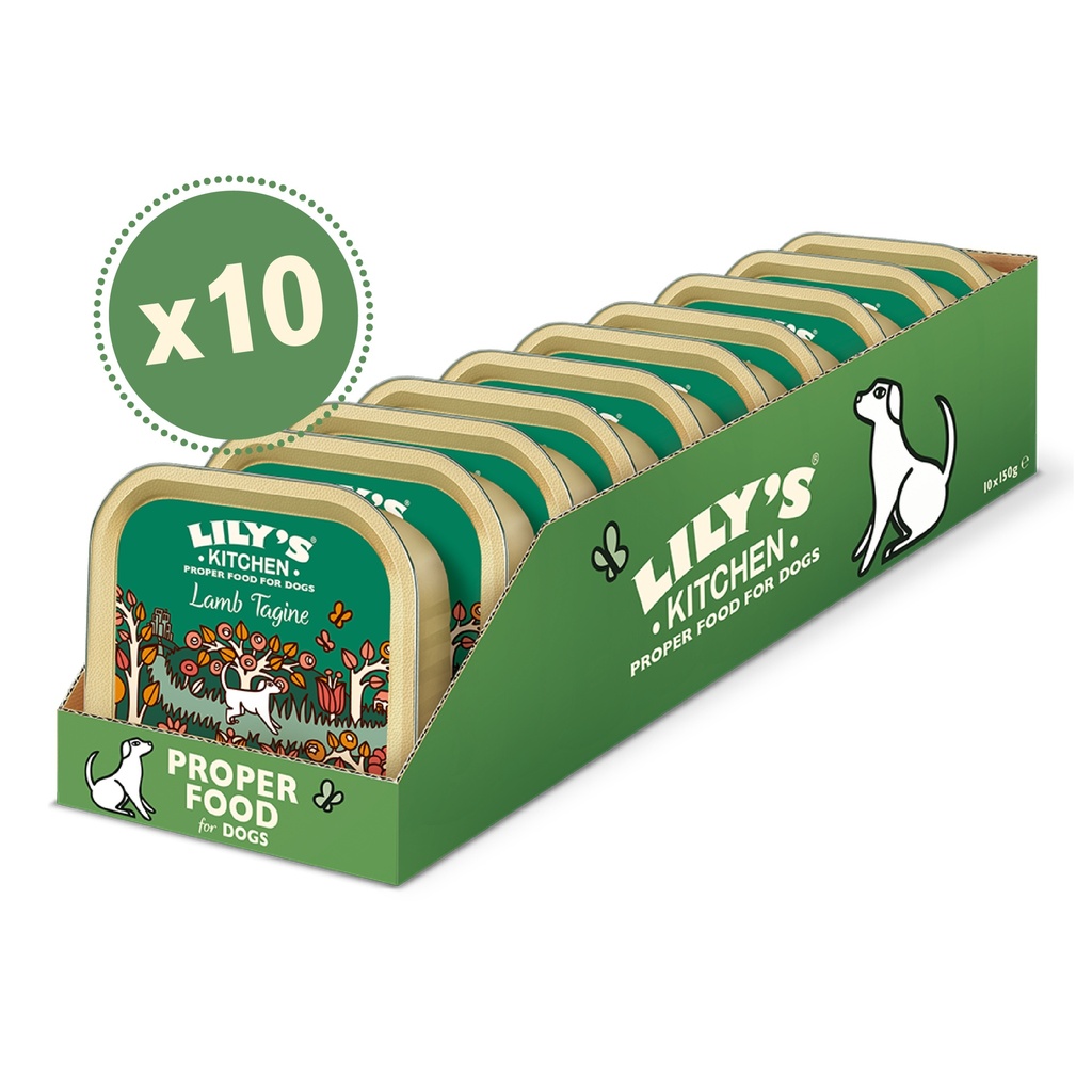 [30% OFF] Lilys Kitchen Pet Food - DOG Lamb Tagine DLTT15 X 10 X 150g