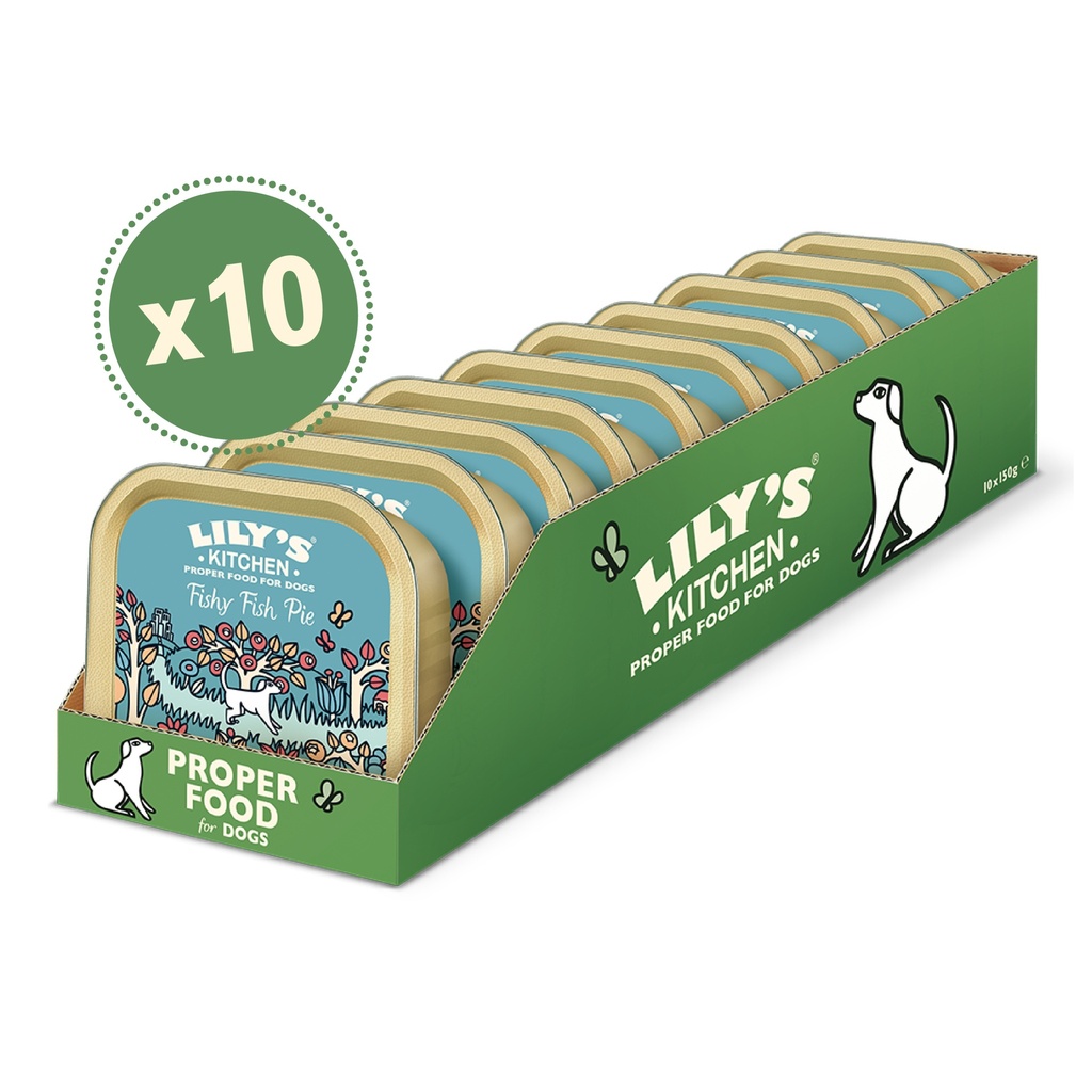 [30% OFF] Lilys Kitchen Pet Food - DOG Fish Pie DFFP17 X 10 X 150g