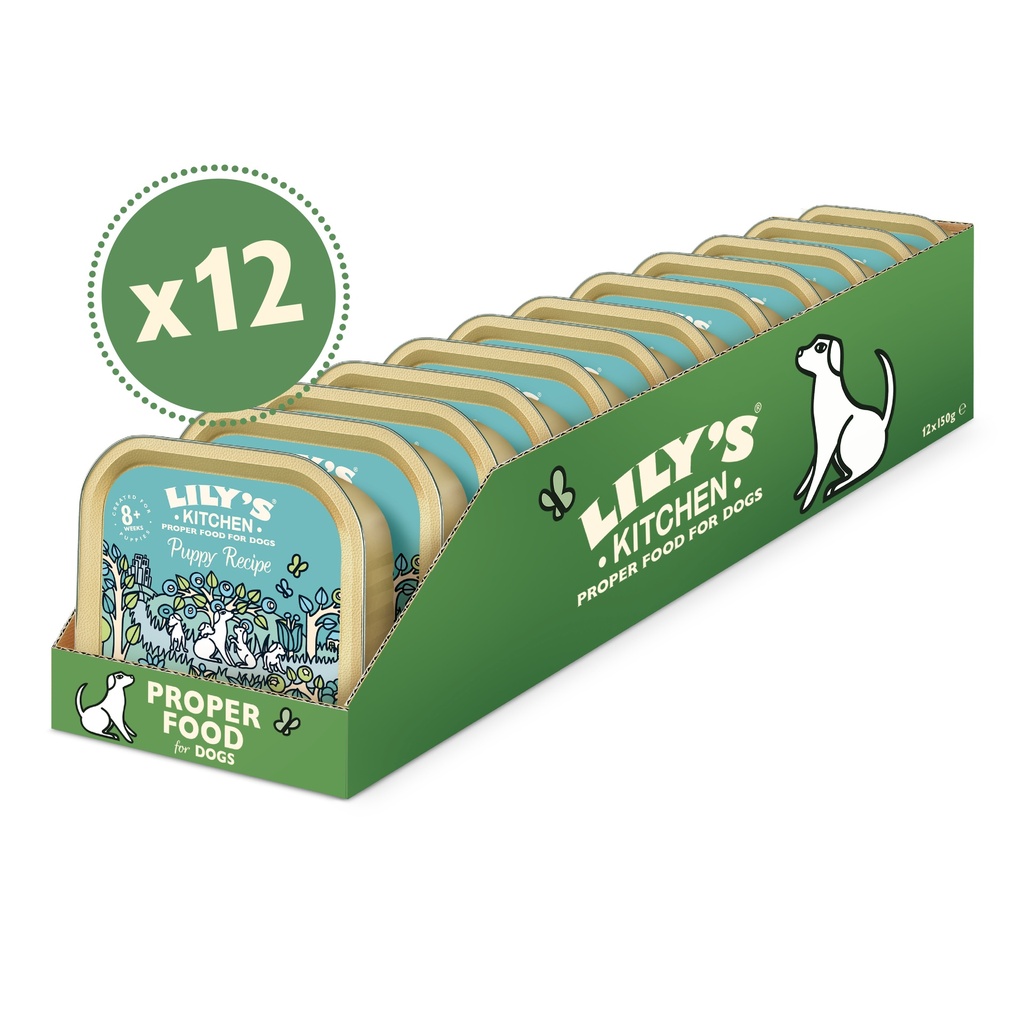 [25% OFF] Lilys Kitchen Pet Food - PUPPY Recipe Turkey Duck DTDP17 X 10 X 150g