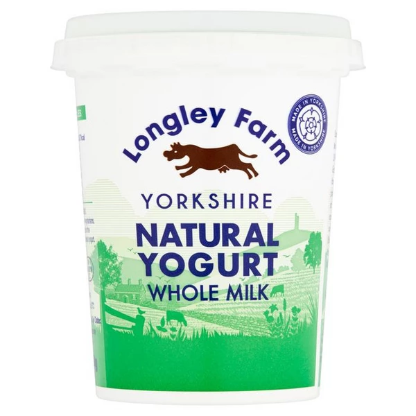 Longley Farm Yoghurt - Natural 450g