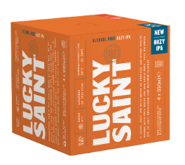 Lucky Saint Alcohol Free Lager MPK - Hazy IPA 0.5%ABV X 6 X (4x330ml)