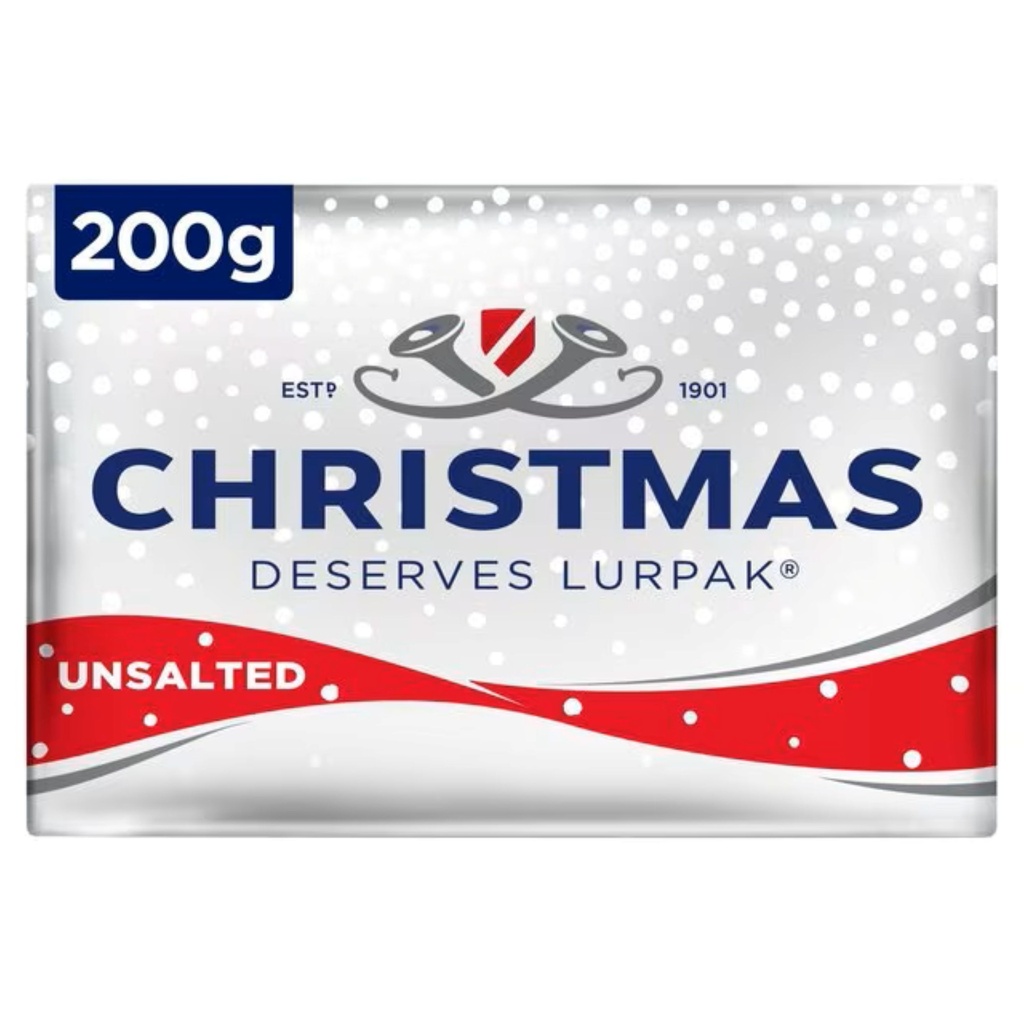 Lurpak - BLOCK Unsalted 200g