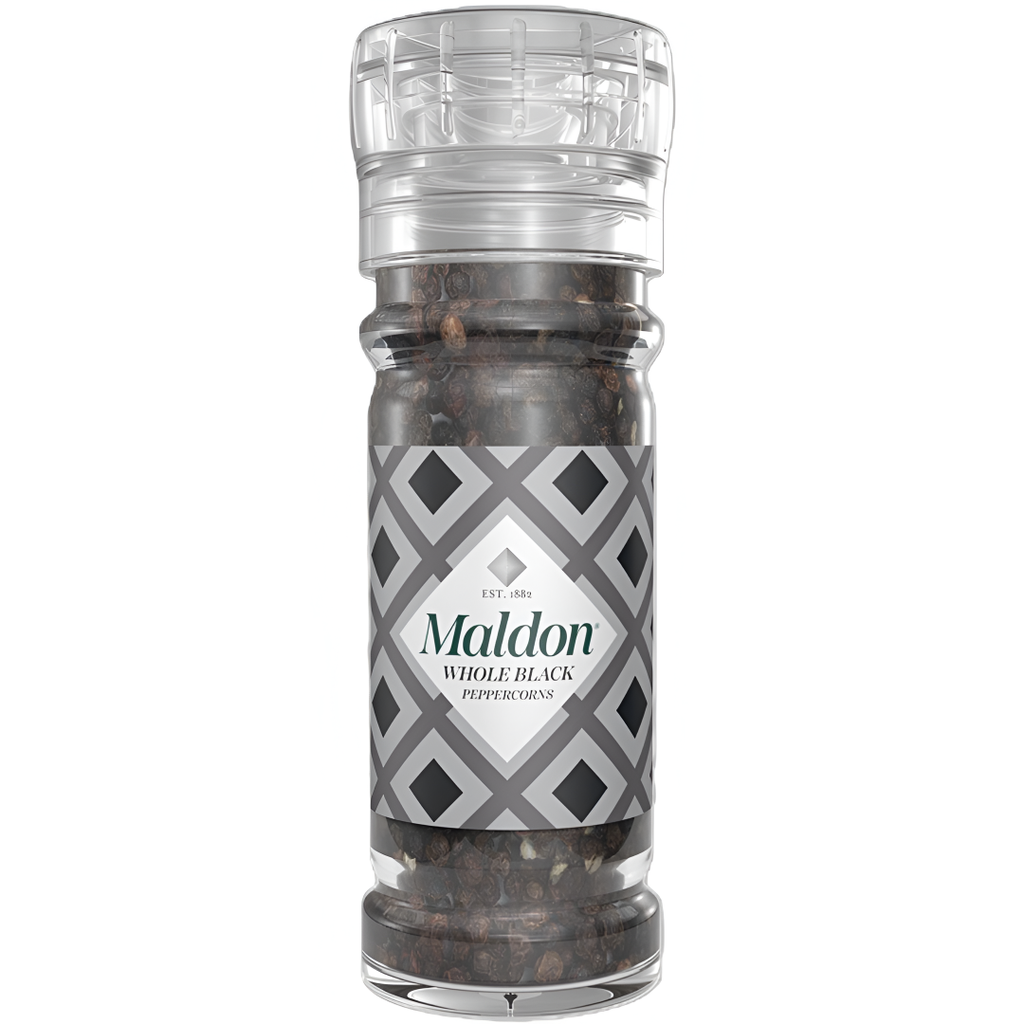 Maldon Sea Salt - PEPPER Perfectly Crushed Mill X 6 X 50g