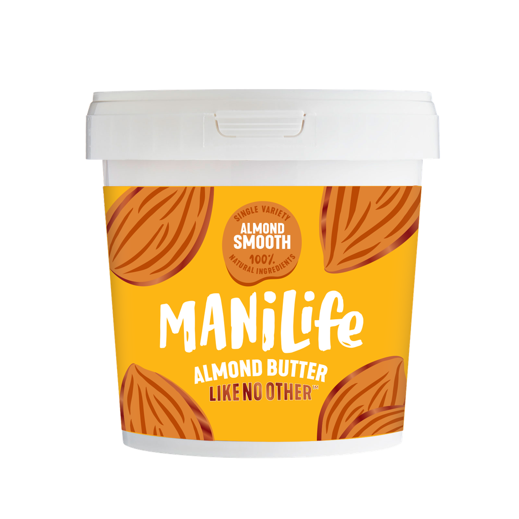 Manilife Almond Butter - LARGE Smooth X 6 X 1kg