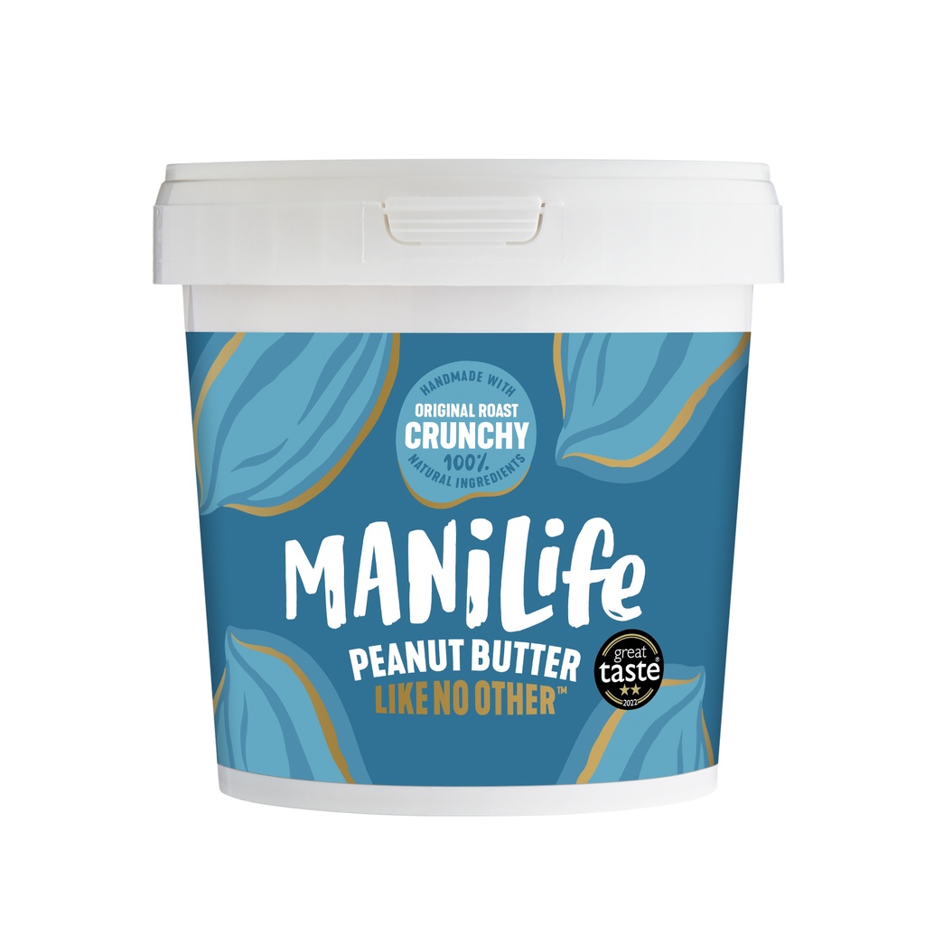 Manilife Peanut Butter - LARGE Original Roast Crunchy X 6 X 900g