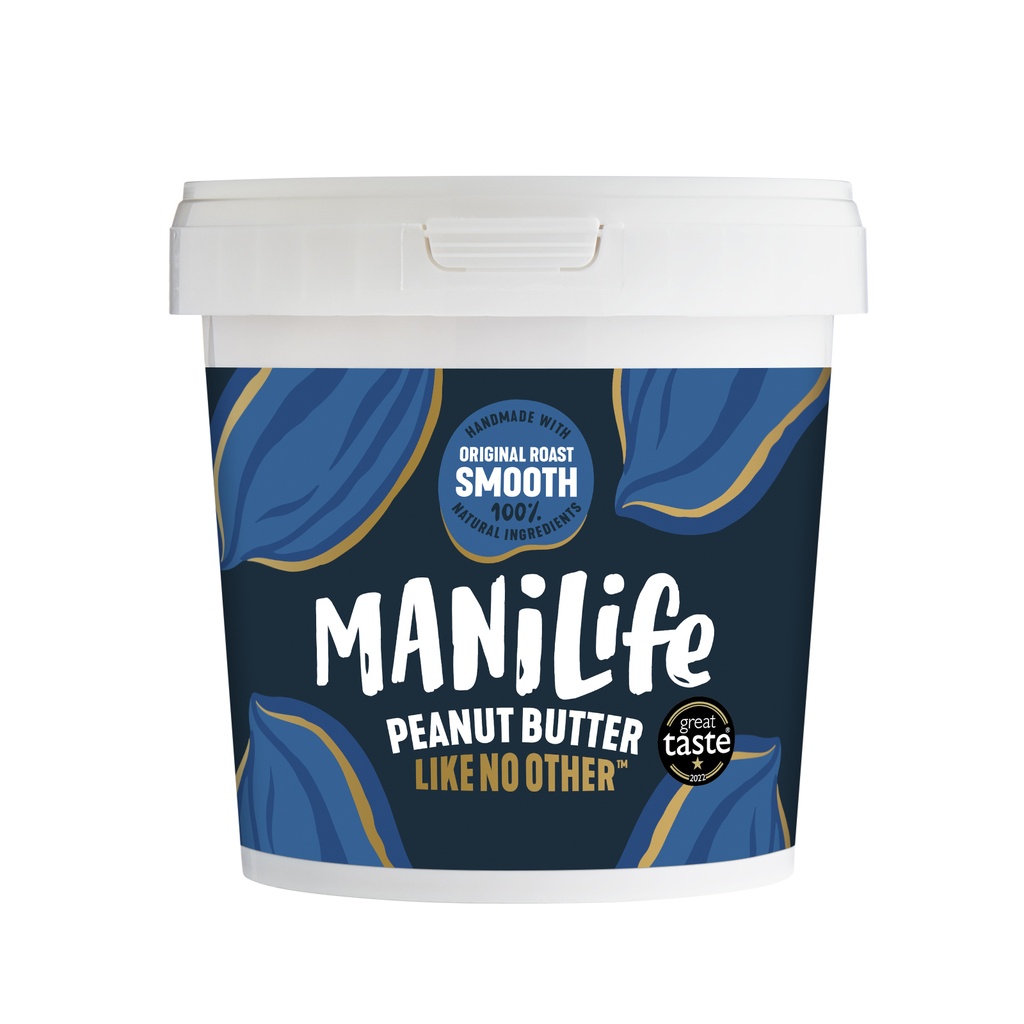 Manilife Peanut Butter - LARGE Original Roast Smooth X 6 X 900g