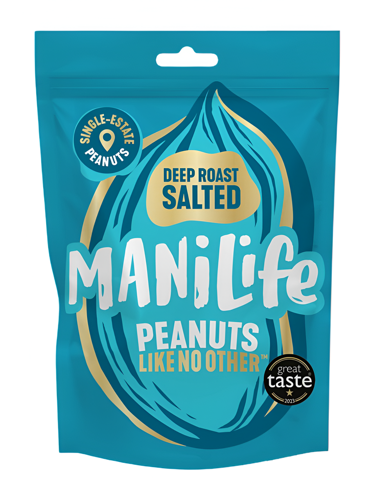 Manilife Peanuts - Deep Rost Salted X 8 X 75g