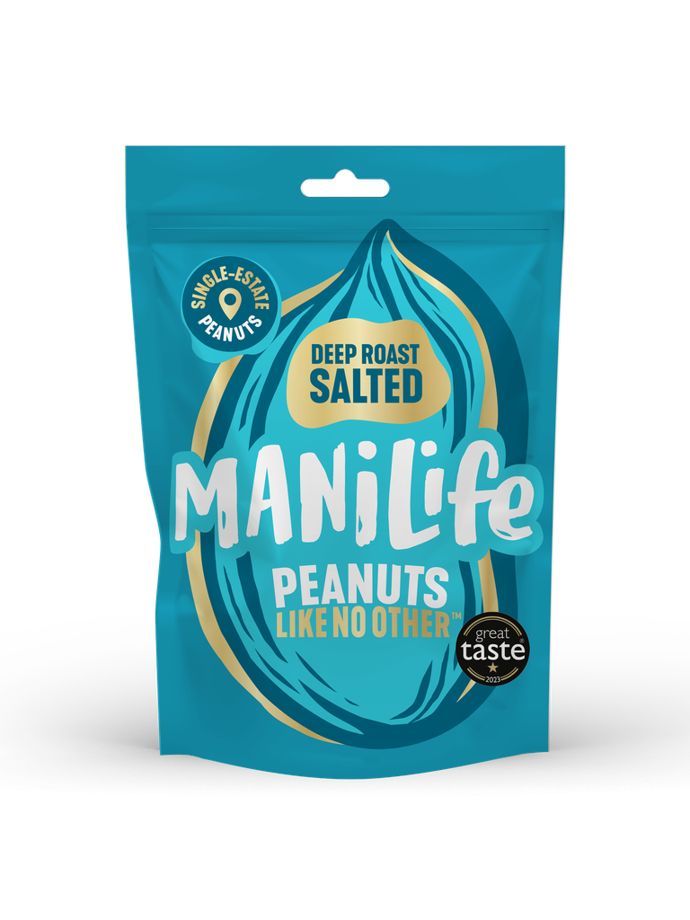 Manilife Peanuts - Deep Rost Salted X 8 X 75g