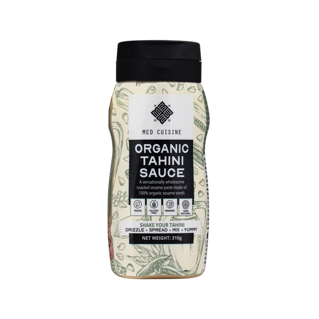 Med Cuisine Organic Tahini Sauce - 6 X 310g