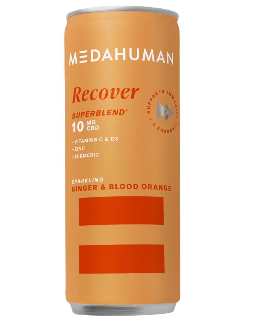 Medahuman Superblends CBD Drinks - Recover 10mg X 12 X 250ml