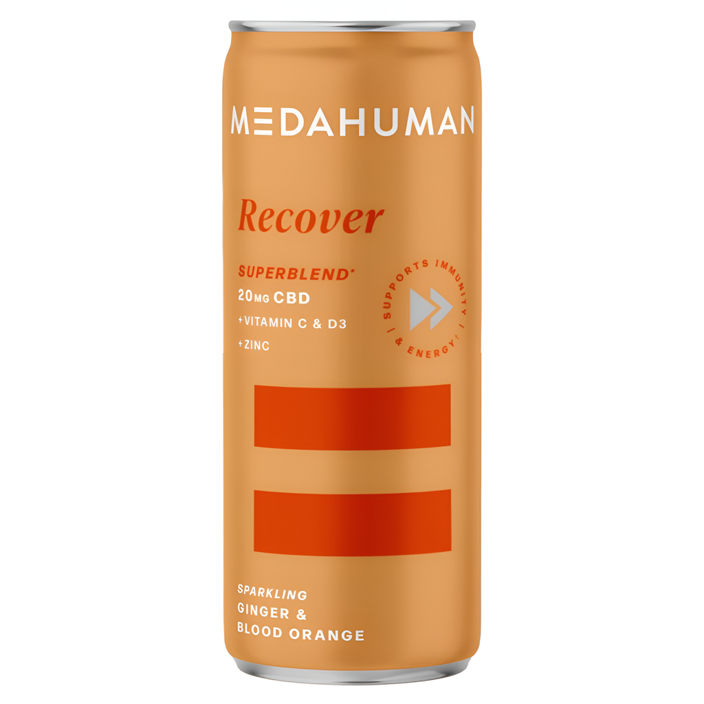 Medahuman Superblends CBD Drinks - Recover 20mg X 12 X 250ml
