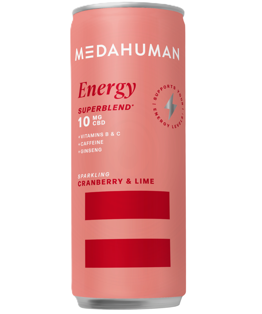 Medahuman Superblends CBD Drinks - Energy 10mg X 12 X 250ml