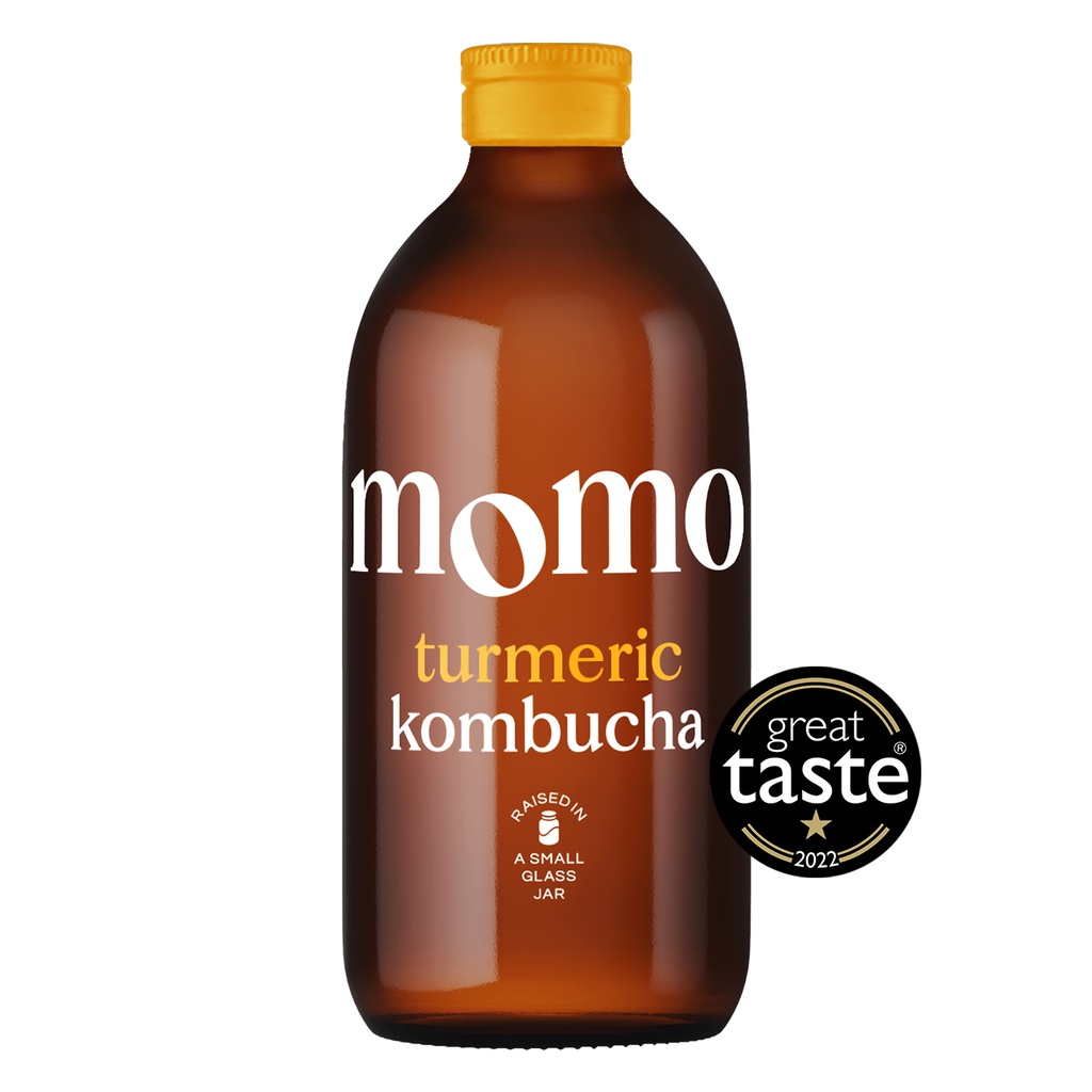 MOMO Organic Kombucha - Turmeric X 12 X 330ml