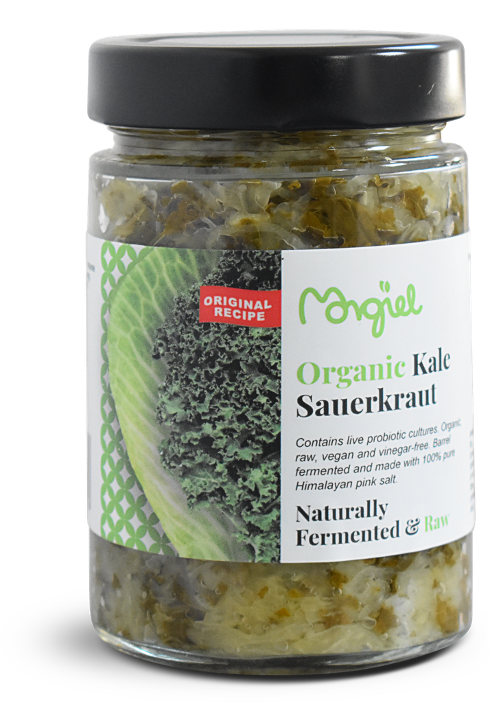 [15% OFF] [SUPPLIER ISSUE] Morgiel CHILLED - Organic Raw Kale Sauerkraut X 6 X 300g