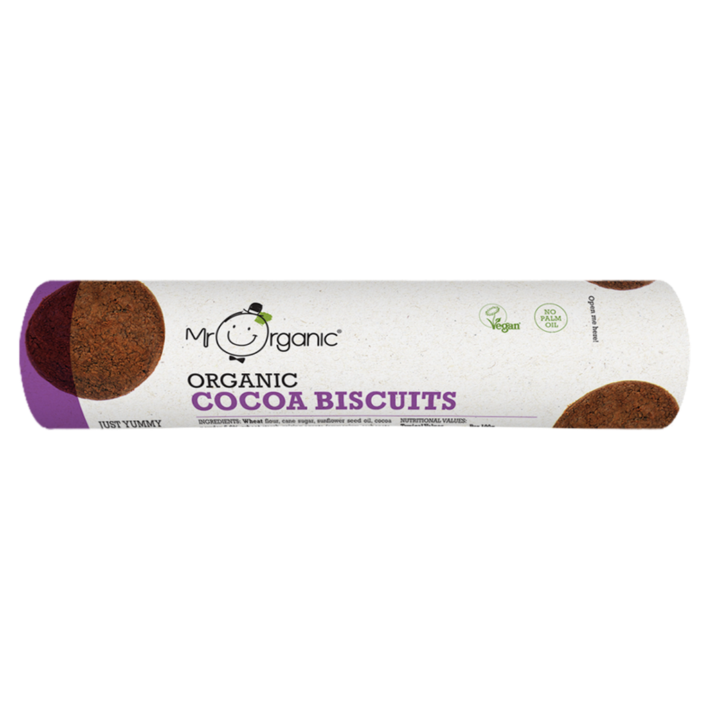 Mr Organic Biscuits - Cocoa 250g