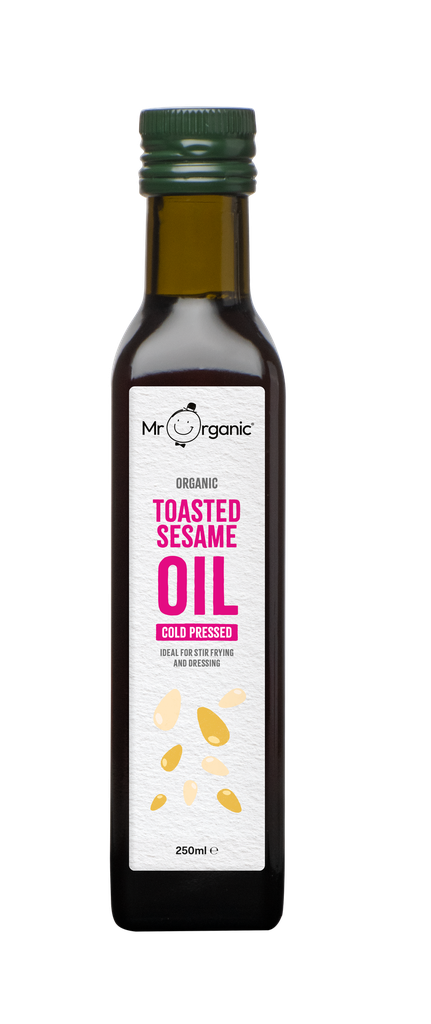 Mr Organic Oil - Toasted Sesame Oil X 6 X 250ml