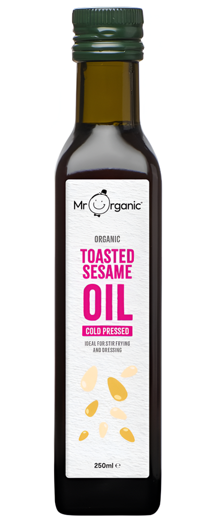 Mr Organic Oil - Toasted Sesame Oil X 6 X 250ml