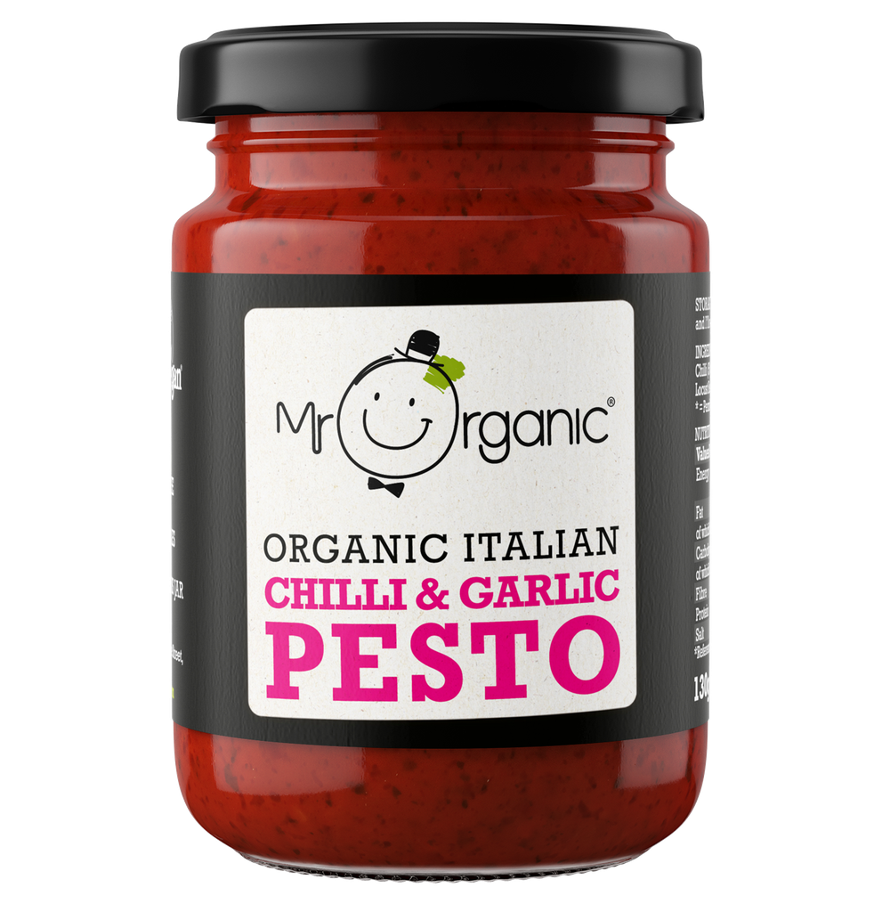 [15% OFF] Mr Organic Pesto - Chilli Garlic X 6 X 190g