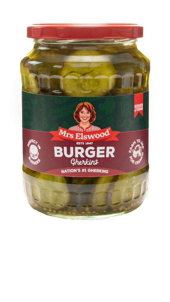 Mrs Elswood Gherkins - Burger X 6 X 670g