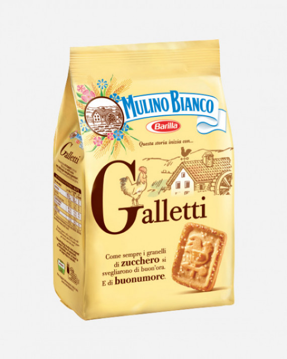 Mulino Bianco Italian Biscuits - Galletti X 12 X 350g