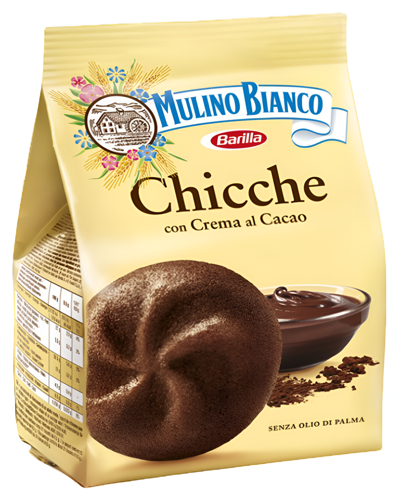 Mulino Bianco Italian Biscuits - Chicche Al Cacao X 10 X 200g
