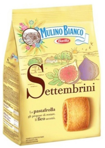 Mulino Bianco Italian Biscuits - Settembrini X 12 X 300g