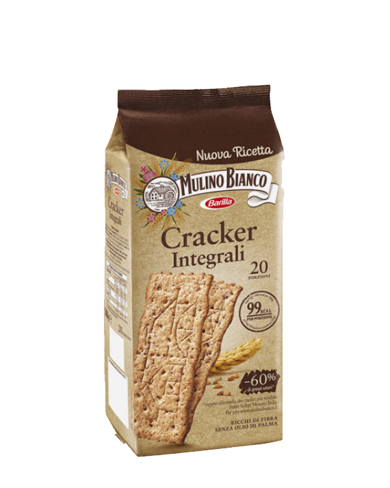 Mulino Bianco Italian Crackers - Wholemeal X 9 X 500g