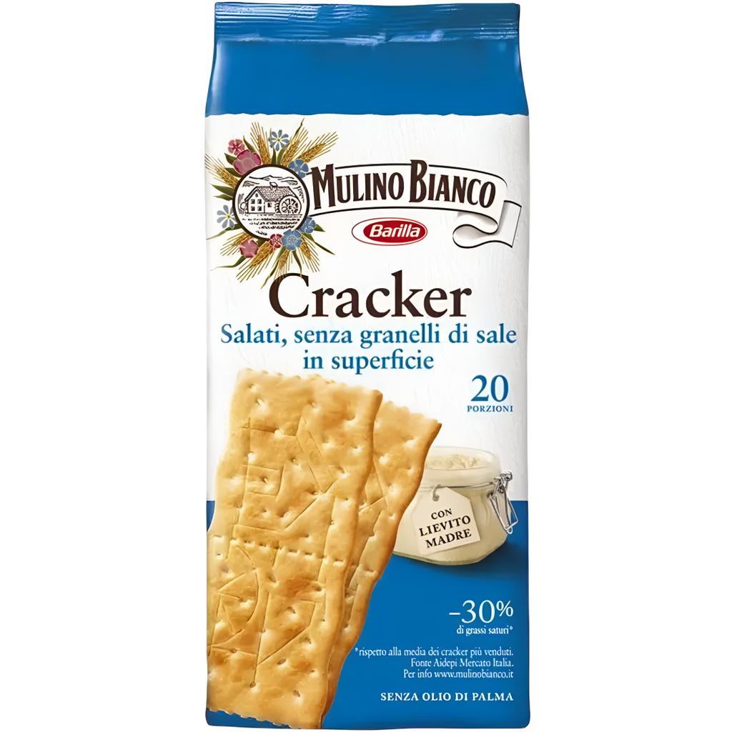 Mulino Bianco Italian Crackers - Unsalted X 9 X 500g