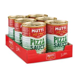 Mutti Pizza Sauce - CAN Flavoured X 6 X 400g
