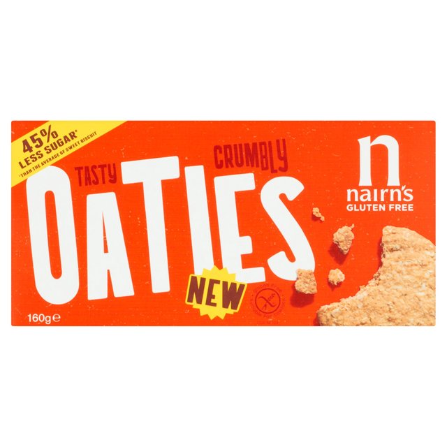 Nairns Oat Biscuits - GLUTEN FREE Oaties N9598 X 8 X 160g