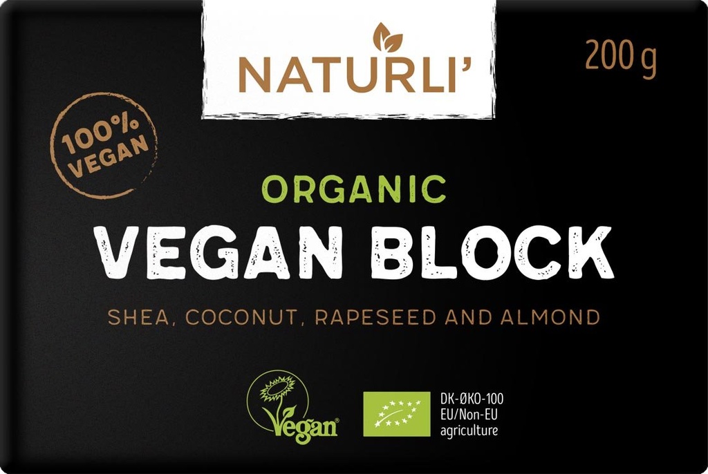 Naturli Vegan Butter - Block 200g