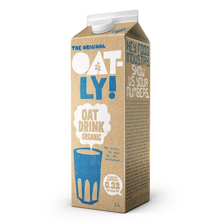  Oatly Chilled Oat Drink - ORGANIC Semi X 6 X 1L
