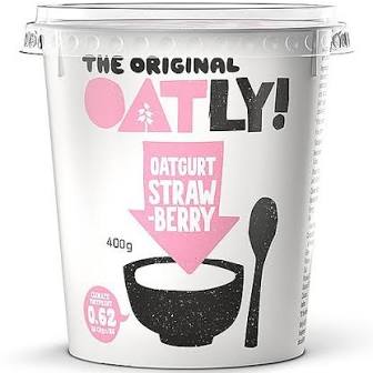 Oatly Yoghurt - Strawberry 400g