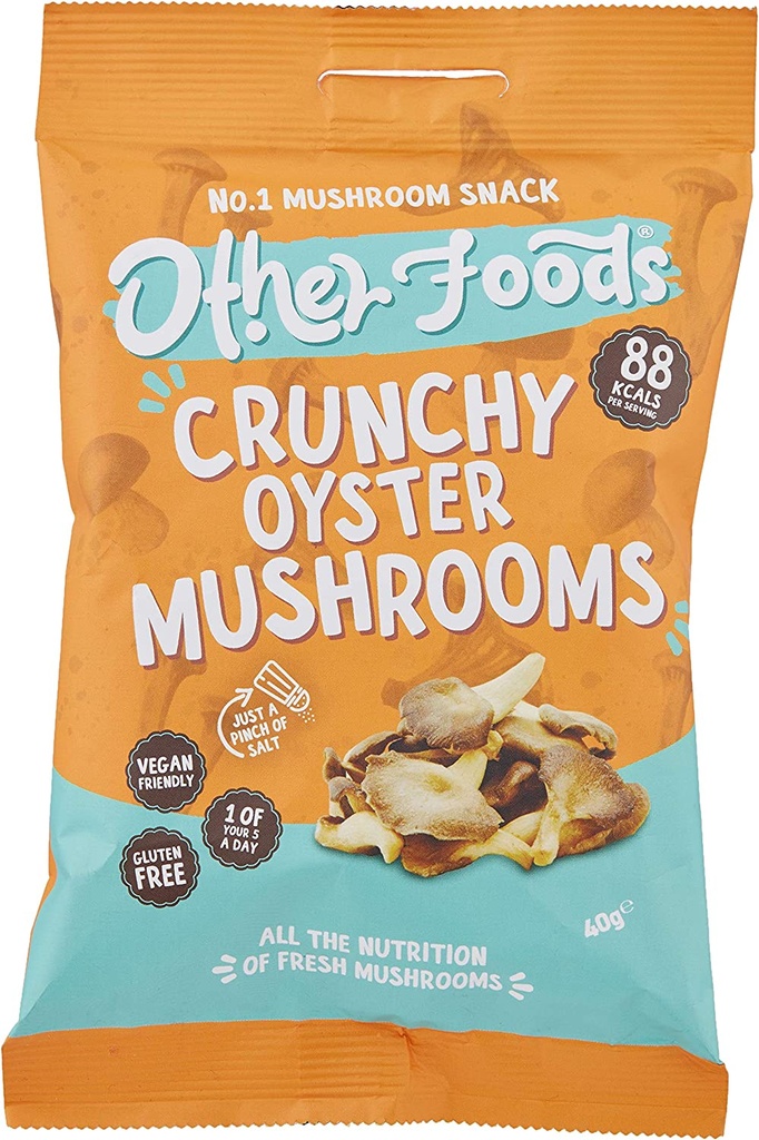 [10% OFF] Other Foods Snacks - Crunchy Oyster Mushrooms X 6 X 40g