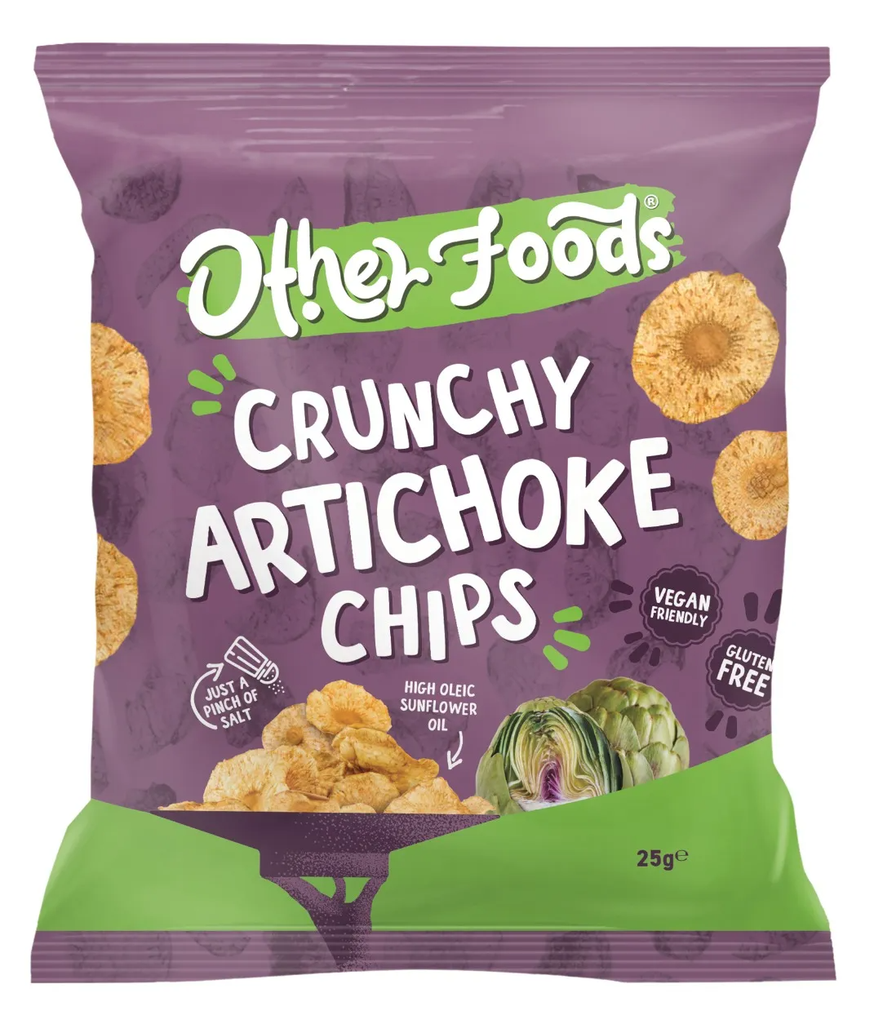 [10% OFF] Other Foods Snacks - Crunchy Artichoke chips X 16 X 25g