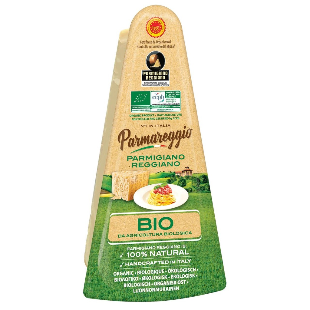 Parmareggio Cheese - Parmigiano Reggiano Organic 12 Month 150g