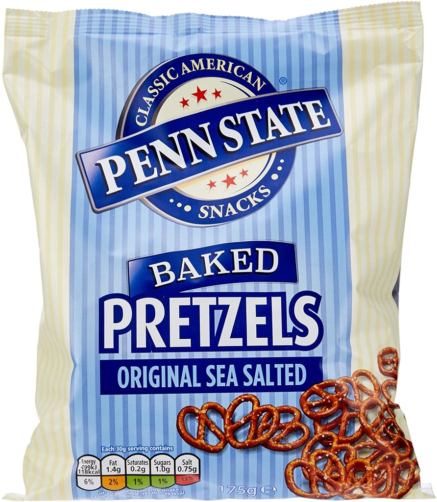 Penn State Pretzels - Salted X 8 X 175g
