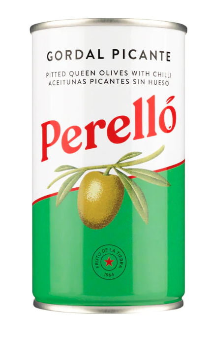 [10% OFF] Perello Olives - SMALL Gordal Pitted Picante X 15 X 150g