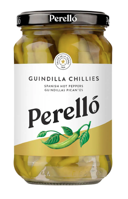Perello Pickled Veg Jars - Guindilla Chillies X 12 X 130g