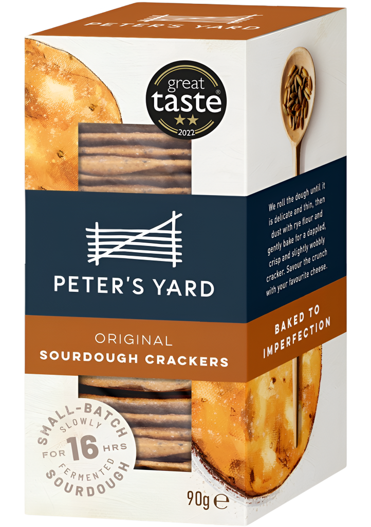 Peters Yard Sourdough Cracker - Original X 8 X 90g