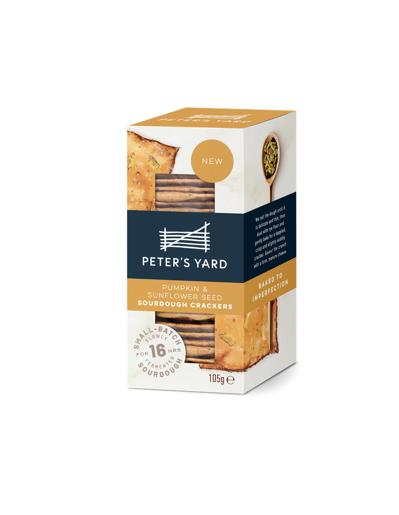 Peter's Yard Sourdough Cracker - Pumpkin & Sunflower Seed X 8 X 105g