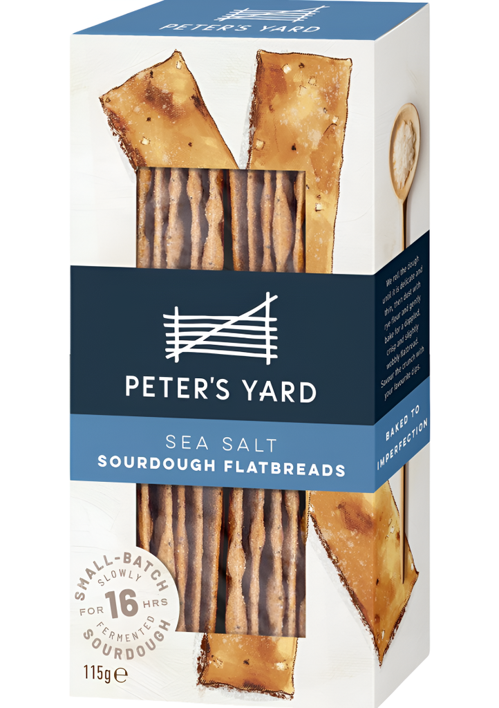 [20% OFF] Peters Yard Sourdough Flatbreads - Sea Salt X 6 X 115g