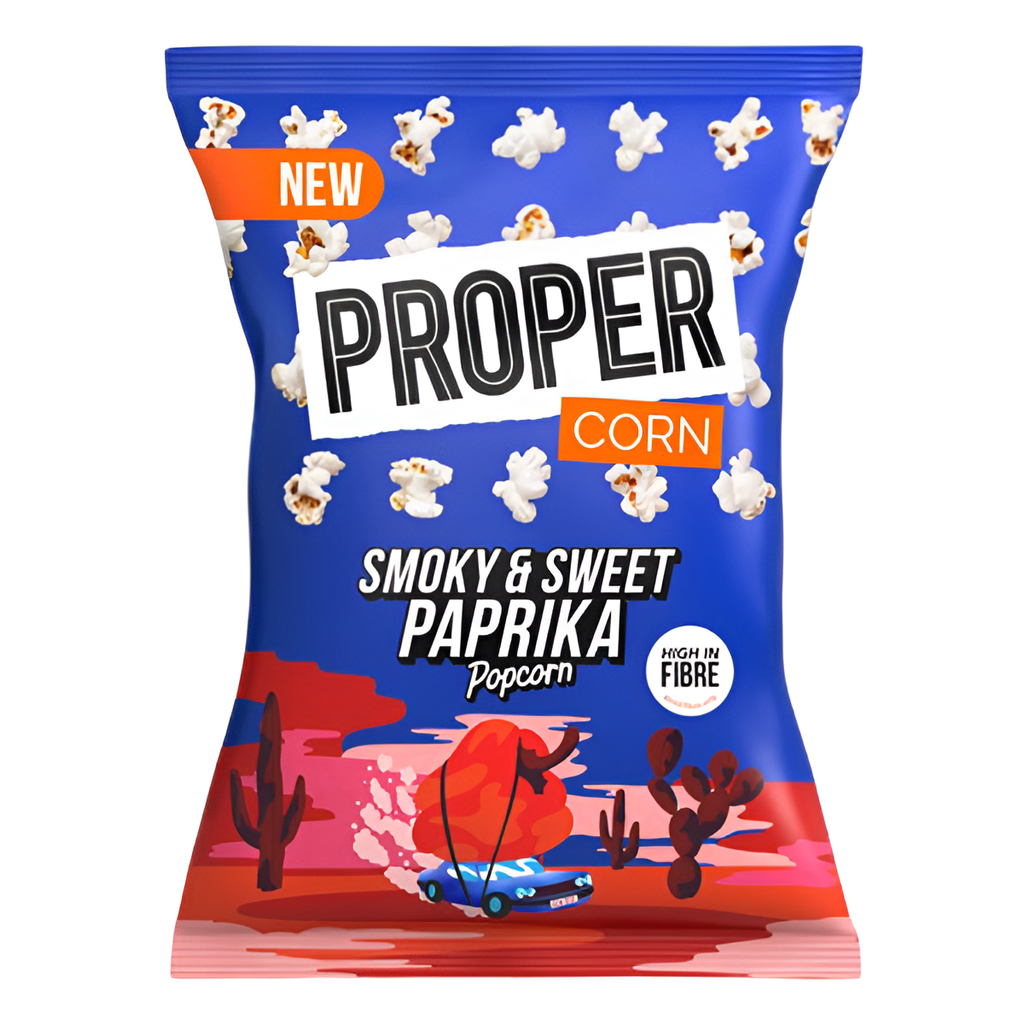 Propercorn Popcorn - Smoky and Sweet Paprika X 8 X 70g