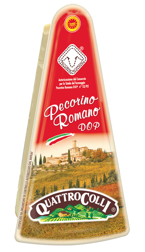 Quattro Colli Cheese - Pecorino Romano Italian Wedge 200g