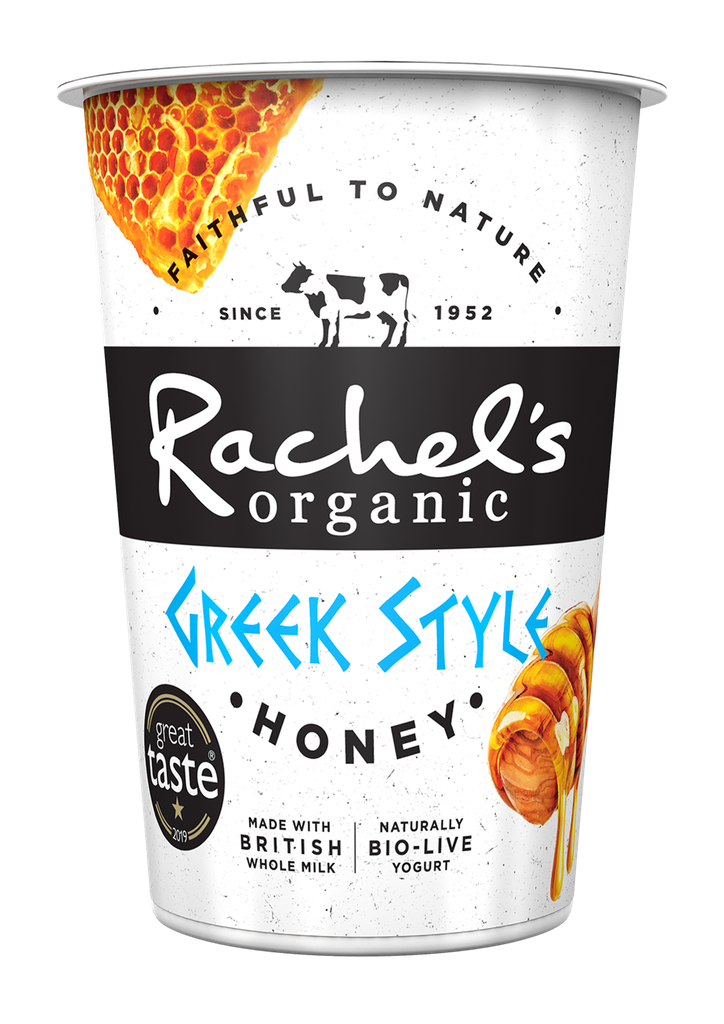 Rachels Organic Greek Style Yoghurt - LARGE Honey 450g