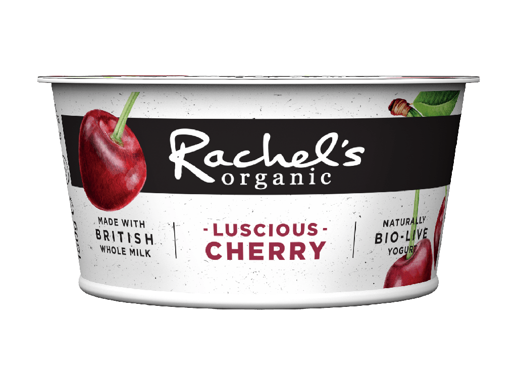 Rachels Organic  Yoghurt - SMALL Cherry 150g