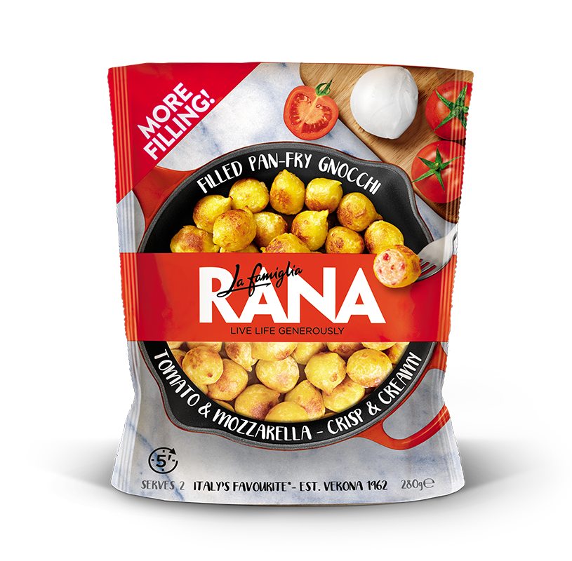 [10% OFF] Rana Fresh Filled Pan Fry Gnocchi - Tomato & Mozarella 280g