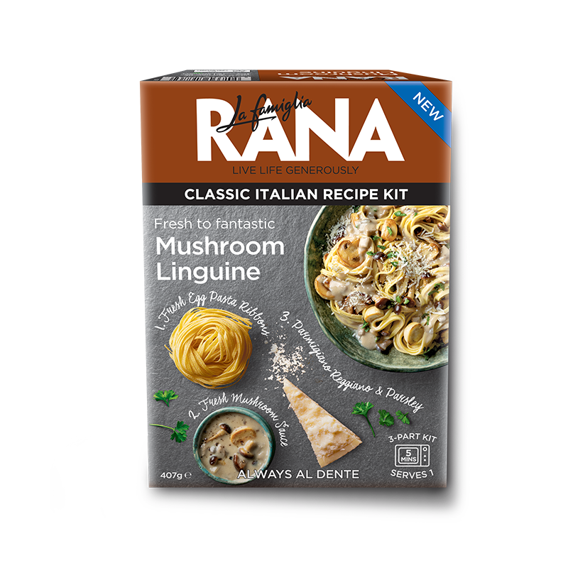 Rana Recipe Meal Kit - Mushroom Linguine 407g