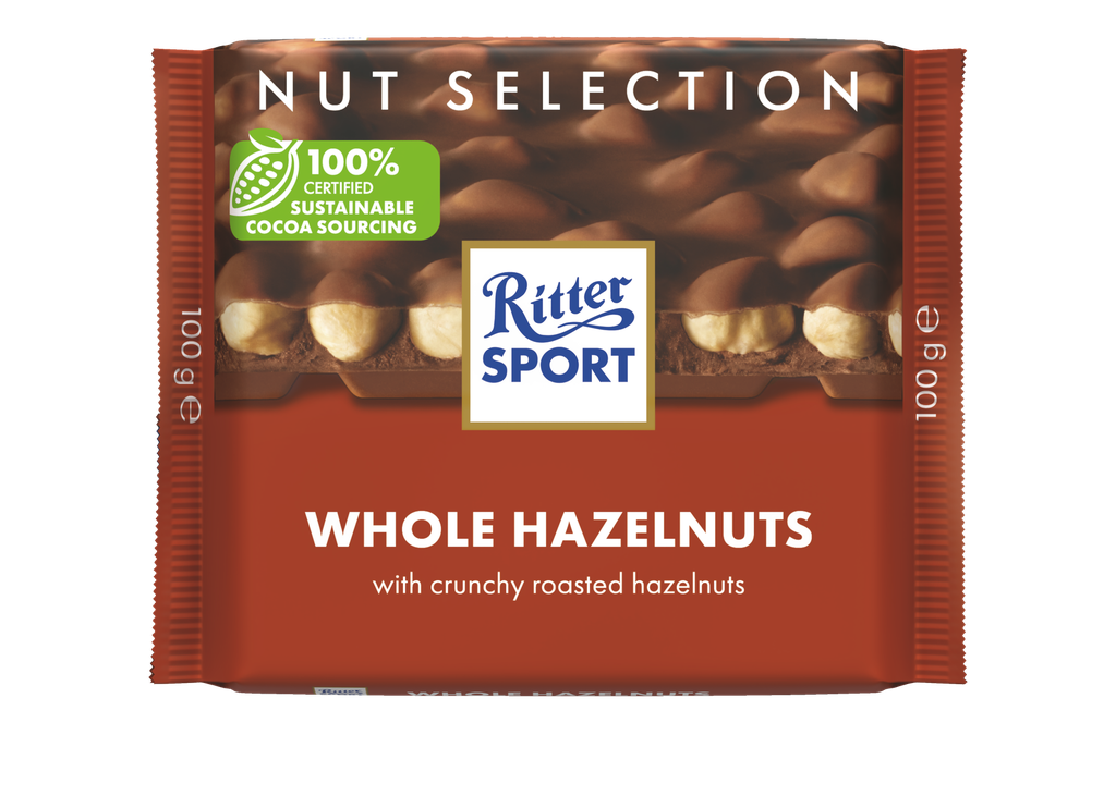 [10% OFF] Ritter Sport Chocolate Nut - Hazelnut Milk Whole X 10 X 100g